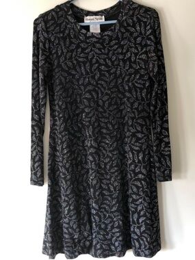 Sparkly Leaf Ronni Nicole Dress 👗